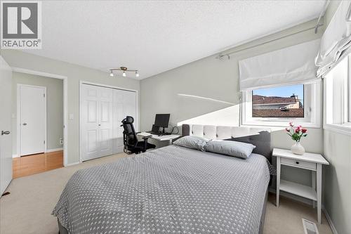2nd bedroom - 137 Woodbrook Road Sw, Calgary, AB - Indoor Photo Showing Bedroom