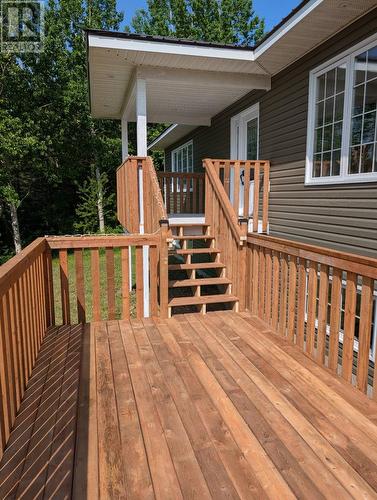 401A Main Street N, Glovertown, NL - Outdoor With Deck Patio Veranda With Exterior
