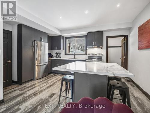 197 Lincoln Street, Welland (Lincoln/Crowland), ON - Indoor Photo Showing Kitchen With Stainless Steel Kitchen