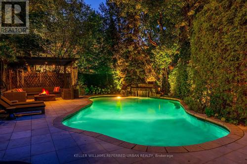 6 Bayview Wood, Toronto, ON - Outdoor With In Ground Pool With Backyard