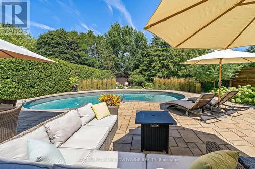 25 Hillside Drive, Halton Hills, ON - Outdoor With In Ground Pool With Deck Patio Veranda With Backyard