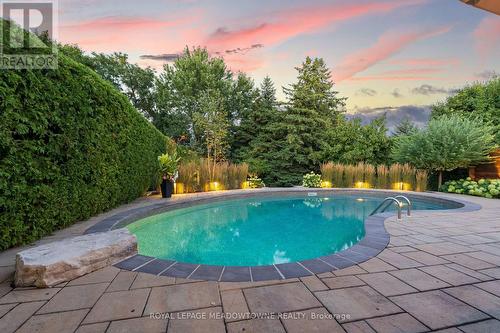 25 Hillside Drive, Halton Hills, ON - Outdoor With In Ground Pool With Backyard