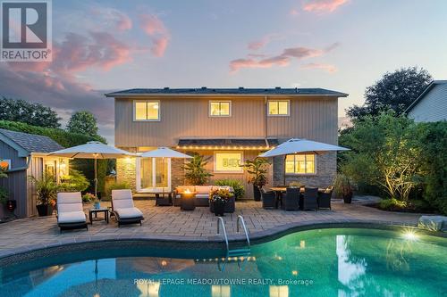 25 Hillside Drive, Halton Hills, ON - Outdoor With In Ground Pool With Deck Patio Veranda