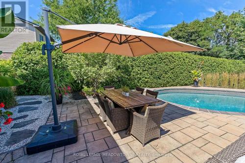 25 Hillside Drive, Halton Hills, ON - Outdoor With In Ground Pool With Deck Patio Veranda