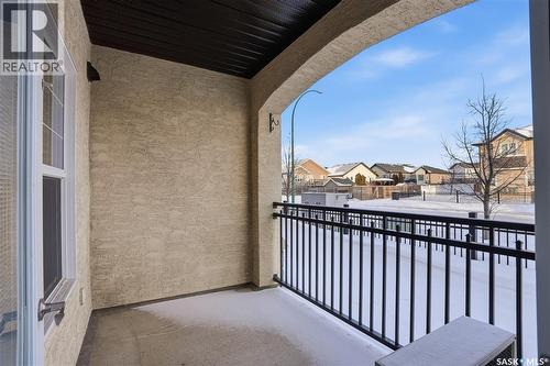 106 211 Ledingham Street, Saskatoon, SK - Outdoor With Balcony With Exterior