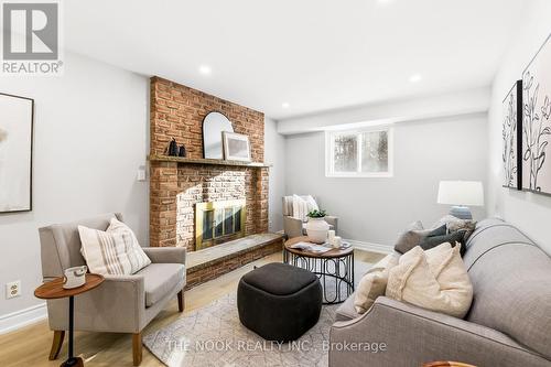 629 Capilano Crescent, Oshawa (Donevan), ON - Indoor Photo Showing Living Room With Fireplace