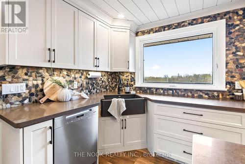 1857 Regional Road 3 Road, Clarington, ON - Indoor Photo Showing Kitchen With Double Sink