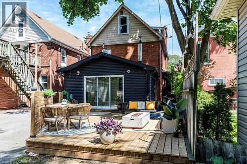 104 S Garfield Avenue S, Hamilton, ON - Outdoor With Deck Patio Veranda