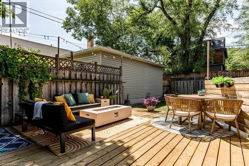 104 Garfield Avenue S, Hamilton, ON - Outdoor With Deck Patio Veranda With Exterior