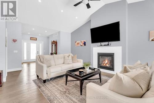 706183 County Rd 21, Mulmur, ON - Indoor Photo Showing Living Room With Fireplace