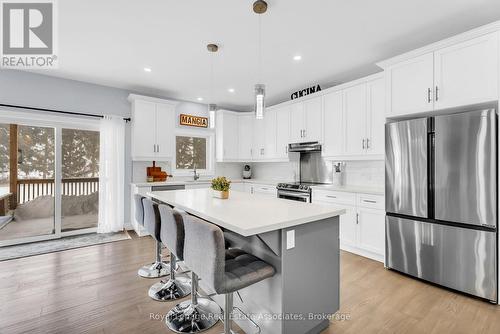 706183 County Rd 21, Mulmur, ON - Indoor Photo Showing Kitchen With Stainless Steel Kitchen With Upgraded Kitchen