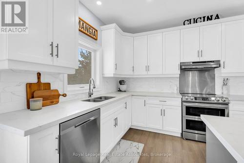 706183 County Rd 21, Mulmur, ON - Indoor Photo Showing Kitchen With Double Sink