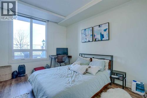 101, 8710 Horton Road Sw, Calgary, AB - Indoor Photo Showing Bedroom