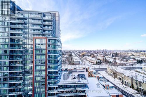 1509 - 75 Canterbury Place, Toronto, ON - Outdoor With Balcony