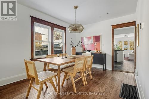193 Gainsborough Road, Toronto, ON - Indoor Photo Showing Dining Room