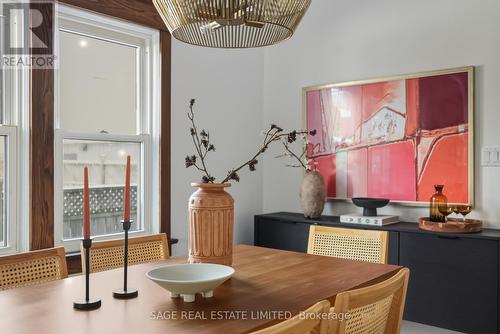 193 Gainsborough Road, Toronto, ON - Indoor Photo Showing Dining Room