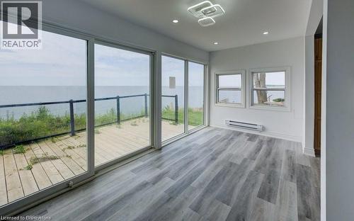 41 Derner Line, Dunnville, ON - Indoor Photo Showing Other Room With Body Of Water