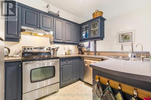 146 Wolford Ctr Road, Merrickville-Wolford, ON - Indoor Photo Showing Kitchen With Double Sink