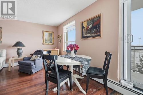 601 - 6390 Huggins Street, Niagara Falls (Stamford), ON - Indoor Photo Showing Dining Room