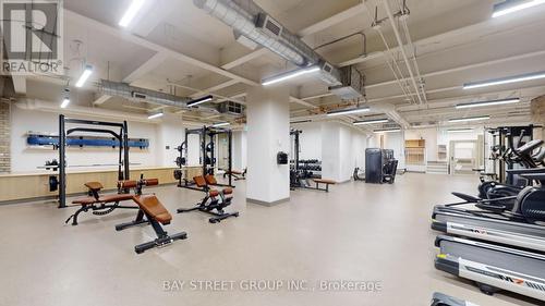 105 - 150 Logan Avenue W, Toronto, ON - Indoor Photo Showing Gym Room