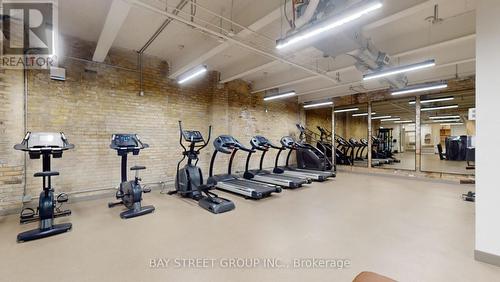 105 - 150 Logan Avenue W, Toronto, ON - Indoor Photo Showing Gym Room