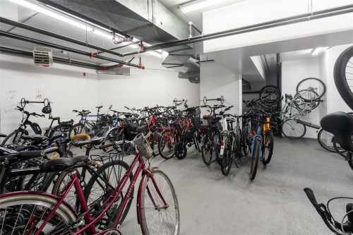 208-100 Saghalie Rd, Victoria, BC - Indoor Photo Showing Garage