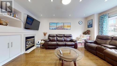 10 Majestic Drive, Markham, ON - Indoor Photo Showing Living Room With Fireplace