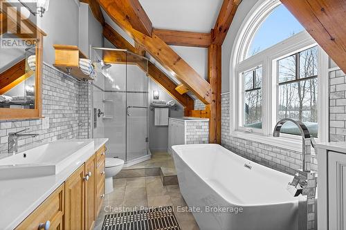 UPDATED 4 PC MAIN BATH - 418573 Concession A, Meaford, ON - Indoor Photo Showing Bathroom