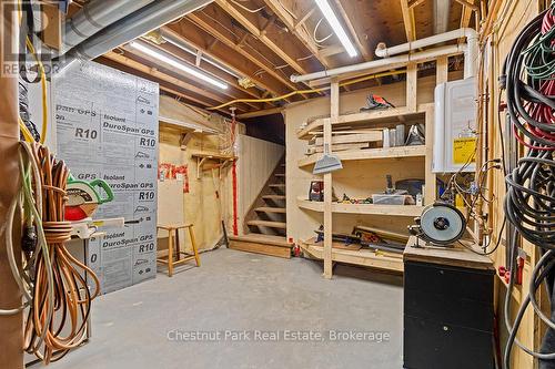 UTILITY ROOM WITH WALK UP TO EXTERIOR - 418573 Concession A, Meaford, ON - Indoor Photo Showing Basement