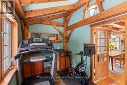 MUDROOM WITH DOOR TO WRAP AROUND DECK - 