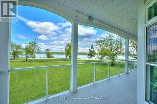 4069 Niagara River Parkway, Fort Erie (Black Creek), ON - Outdoor With Body Of Water With Deck Patio Veranda