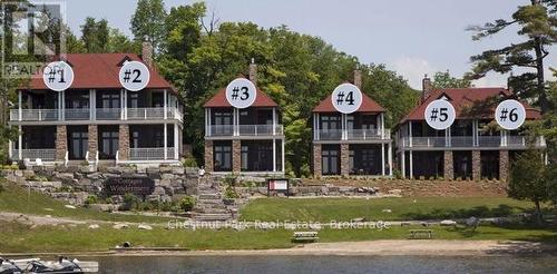 5 Weeks in End-Unit Cottage #2 - C2 5C - 1003 Matthews Drive, Muskoka Lakes (Watt), ON - Outdoor With Body Of Water With Deck Patio Veranda