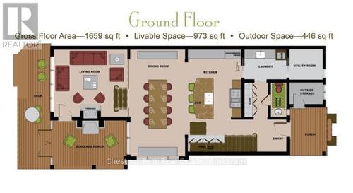 Main Floor Layout - C2 5C - 1003 Matthews Drive, Muskoka Lakes (Watt), ON - Other