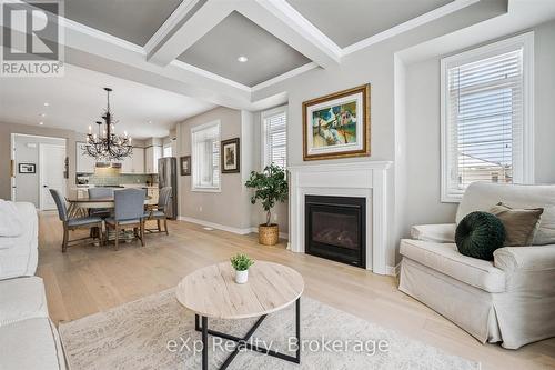 26 Middleton Avenue, Centre Wellington (Fergus), ON - Indoor Photo Showing Living Room With Fireplace