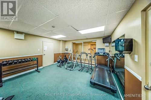 Exercise room - 524 - 1625 Bloor Street, Mississauga, ON - Indoor Photo Showing Gym Room