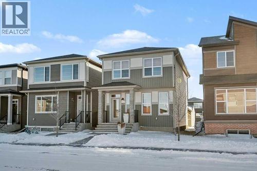551 Wolf Creek Way Se, Calgary, AB - Outdoor With Facade