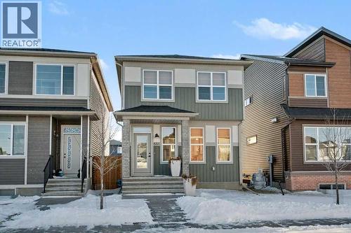 551 Wolf Creek Way Se, Calgary, AB - Outdoor With Facade