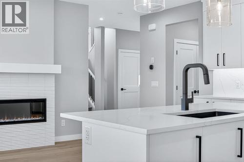 150 Prince Crescent, Rural Rocky View County, AB - Indoor Photo Showing Kitchen