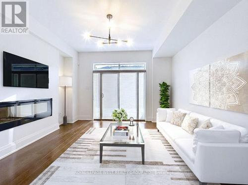 159 Norseman Street, Toronto, ON - Indoor Photo Showing Living Room With Fireplace