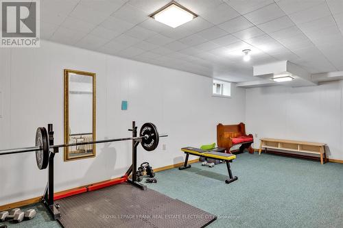 452 Hunter Street W, Peterborough (Town Ward 3), ON - Indoor Photo Showing Gym Room