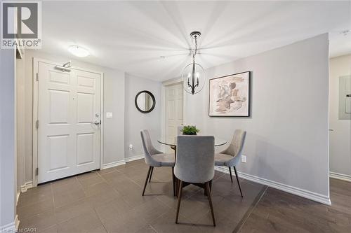 103 Westminster Crescent Unit# 212, Fergus, ON - Indoor Photo Showing Dining Room
