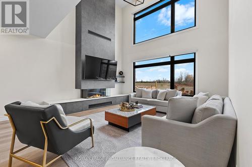 832 Windermere Drive, Kingston (City Northwest), ON - Indoor Photo Showing Living Room With Fireplace
