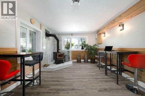 5238 52 Street, Lacombe, AB - Indoor With Fireplace