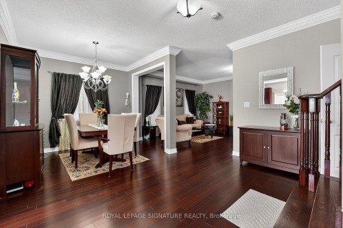 23 Openbay Gardens, Brampton, ON - Indoor Photo Showing Dining Room