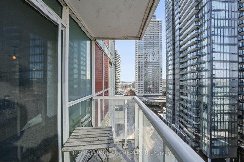 1107-85 Queens Wharf Road, Toronto, ON - Outdoor With Balcony