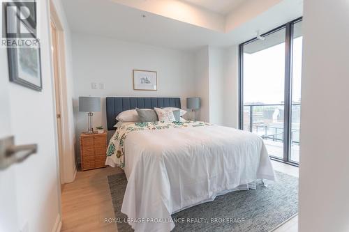 605 - 223 Princess Street, Kingston (East Of Sir John A. Blvd), ON - Indoor Photo Showing Bedroom