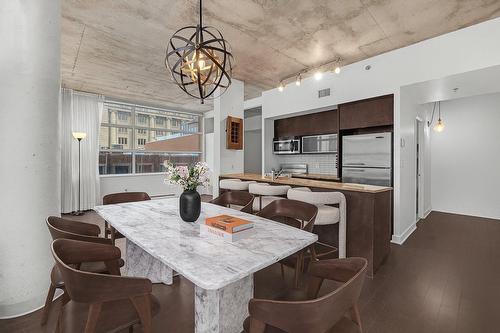 Salle à manger - 405-630 Rue William, Montréal (Ville-Marie), QC - Indoor Photo Showing Dining Room