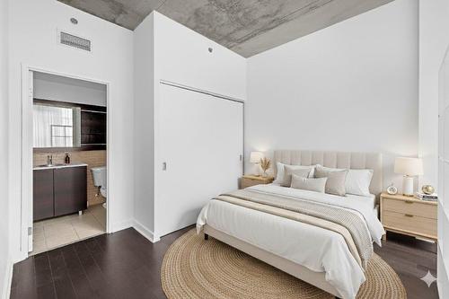 Chambre à coucher principale - 405-630 Rue William, Montréal (Ville-Marie), QC - Indoor Photo Showing Bedroom