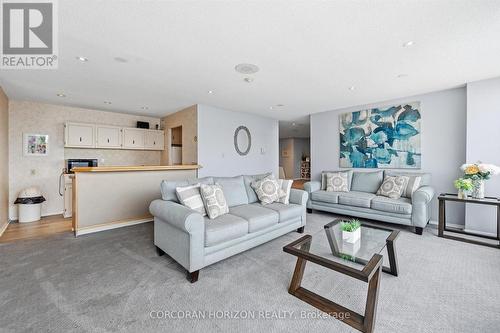 1202 - 222 Jackson Street W, Hamilton, ON - Indoor Photo Showing Living Room