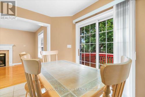 312 Harvie Road, Barrie, ON - Indoor Photo Showing Dining Room With Fireplace